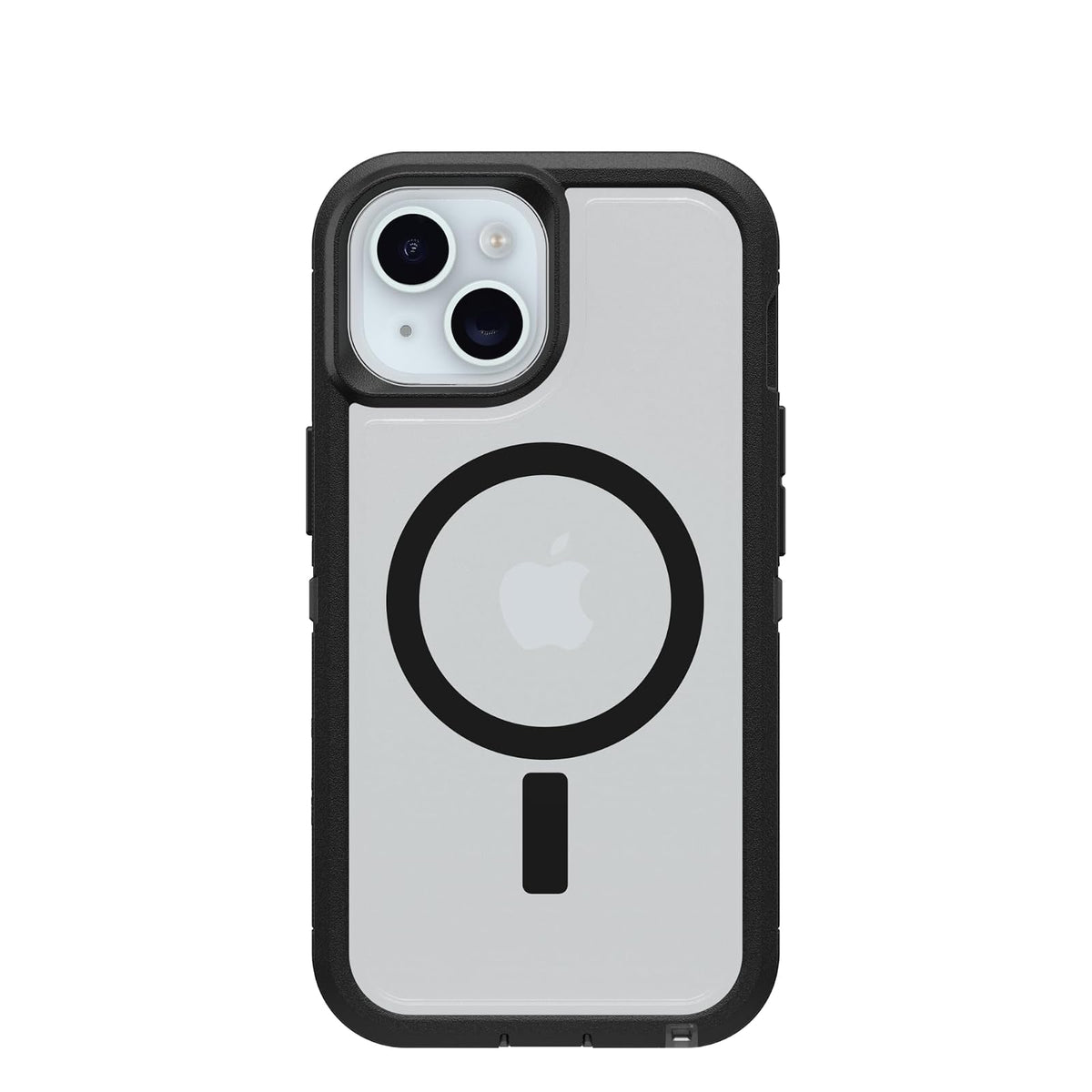 OtterBox Funda Transparente Defender XT iPhone 16e/15/14/13 - Dark Side - Transparente