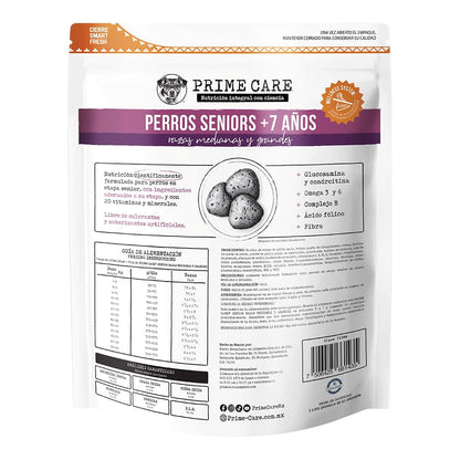 Prime Care Alimento para Perros Senior (+7 Años) Razas Medianas y Grandes 4 kg