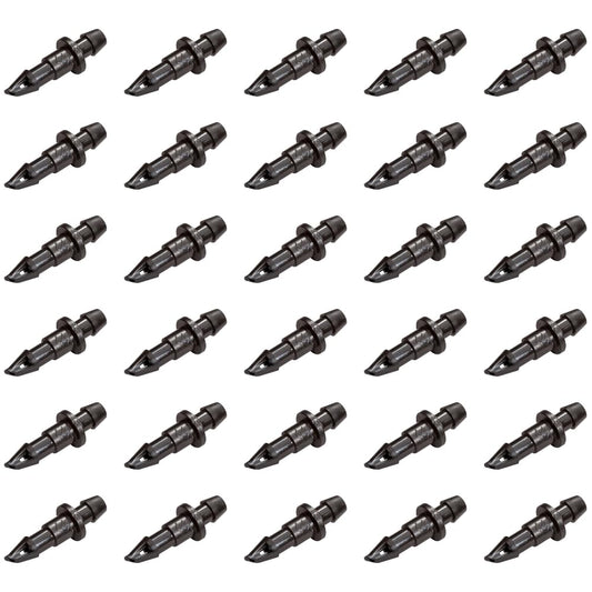 Rain Bird BC25-30PS Drip Irrigation Universal 1/4" Barbed Coupling Fitting, Fits All Sizes of 1/4" Drip Tubing, 30-Pack