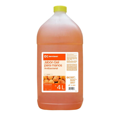 Gel Kleen Jabón Antibacterial para Manos 4 Litros - DURAZNO