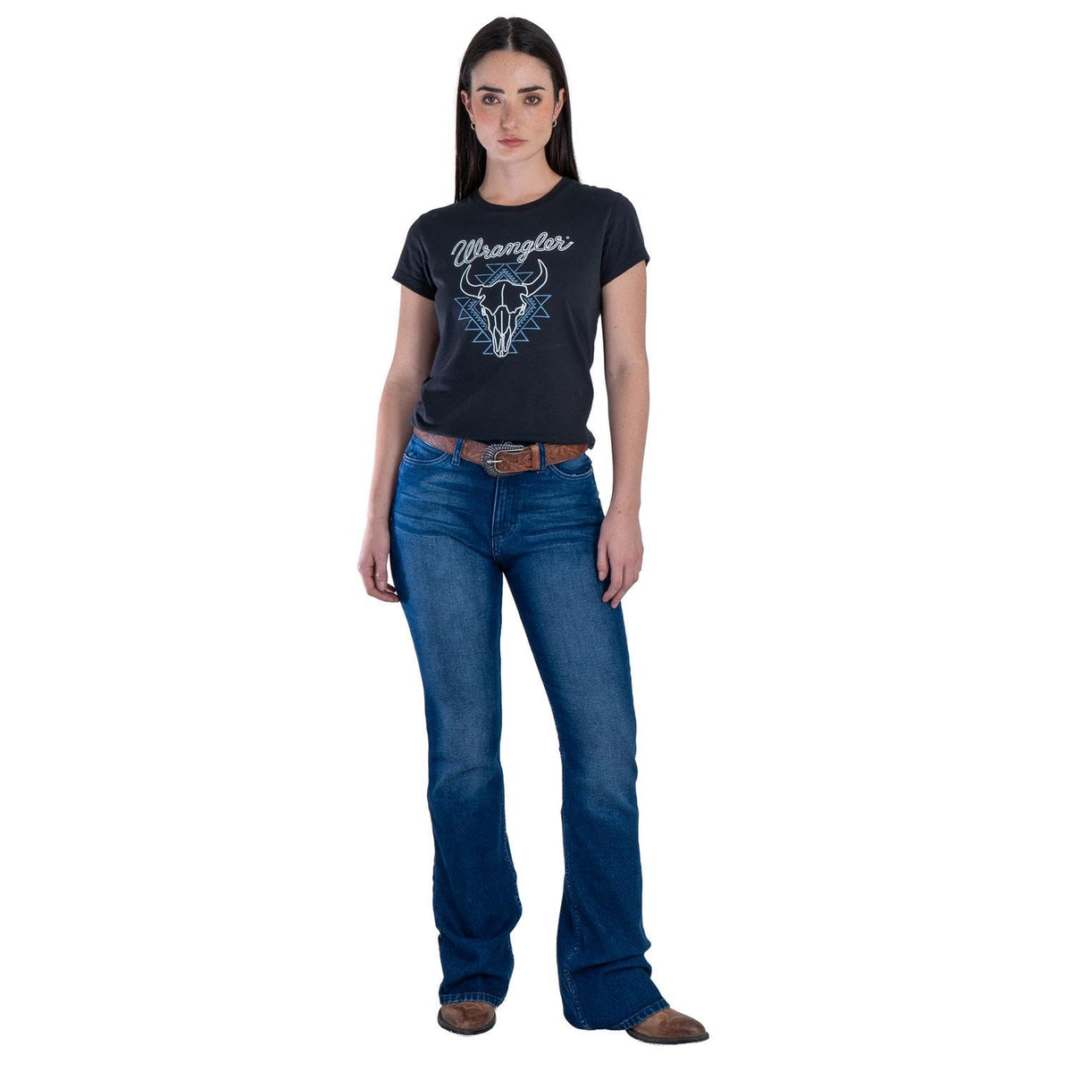 Wrangler Camisa de Algodón para Mujer