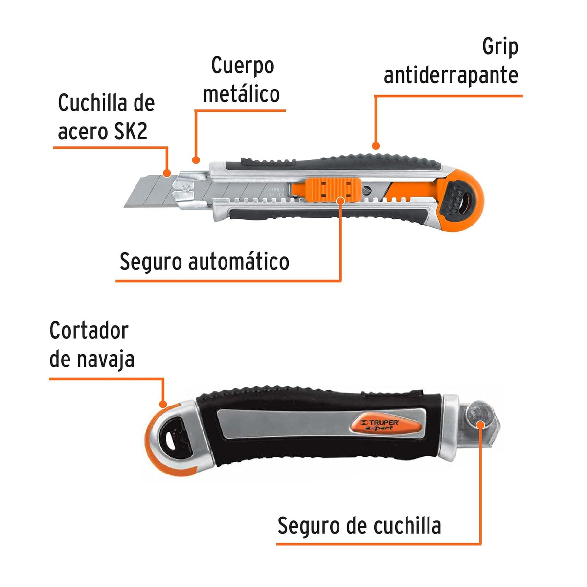 Truper Expert CUT-6XX, Cutter 6" reforzado, Alma m talica