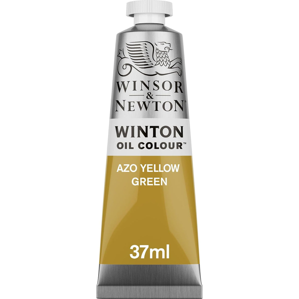 Winsor & Newton Winton Pintura al Óleo, Tubo de 37 ml, Dark Verdigris y Más Colores - Azo Yellow Green
