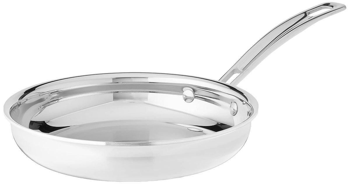 Cuisinart MultiClad Pro Línea de Utensilios de Cocina de Acero Inoxidable - 20,32cm - Sartén abierta