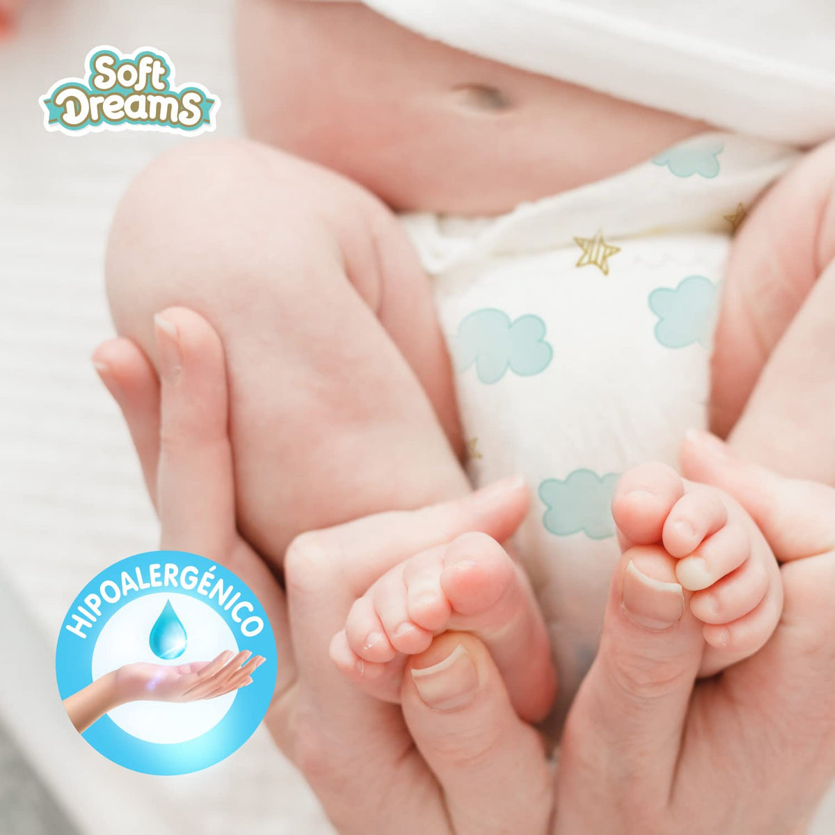 Soft Dreams Pañales Para Bebé Etapa 5 Talla Xg 56 Piezas