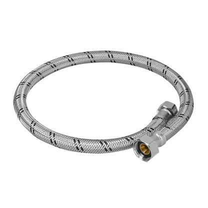 Foset Manguera para Boiler de Acero Inoxidable - 80 cm - 1 - 2 x 3 - 4"