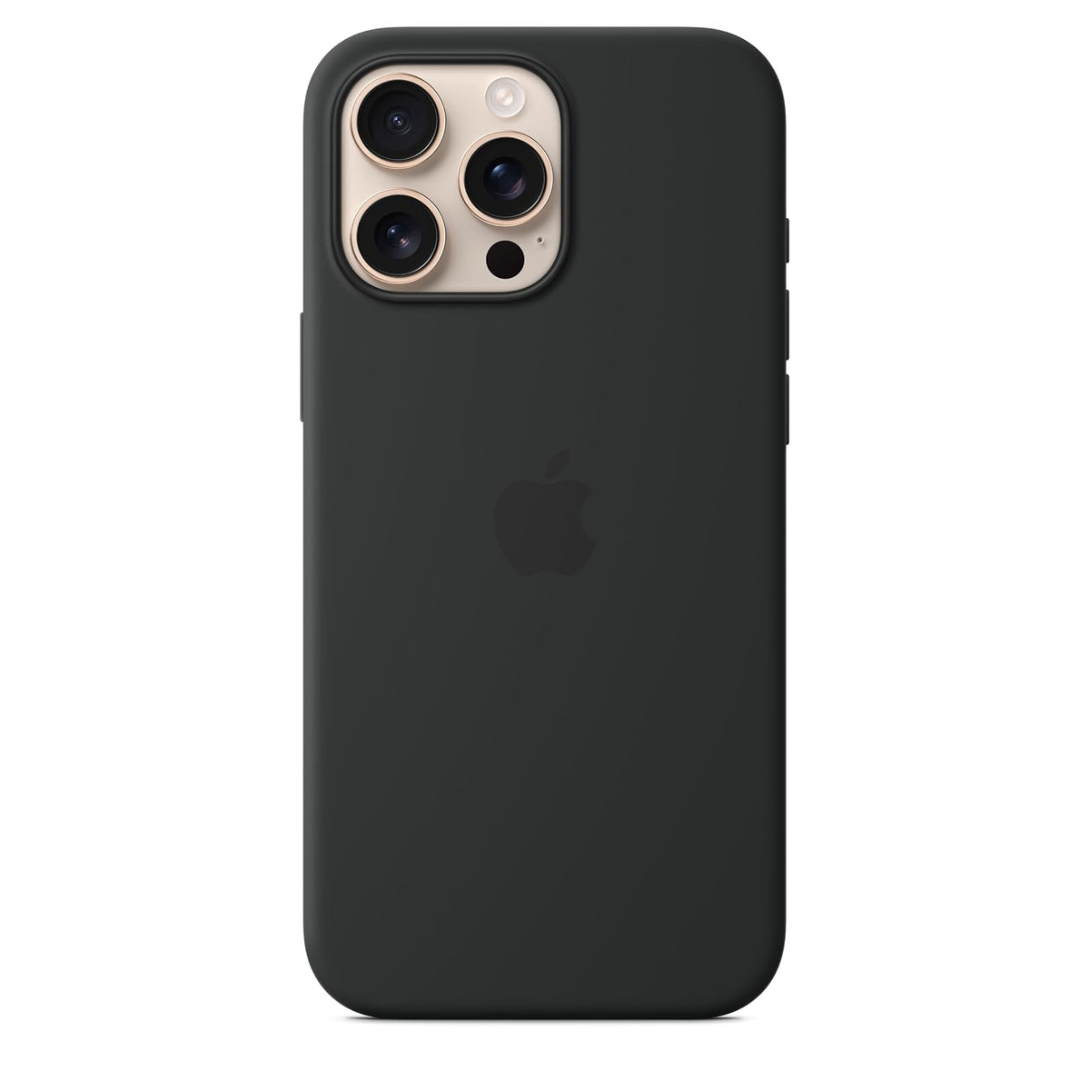 Apple Funda Transparente con MagSafe para iPhone 16 Pro Max - Silicon - Negro