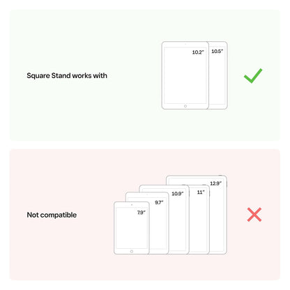 Square POS - Soporte para iPad (2ª generación, Conector Lightning)