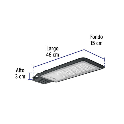 Volteck Basic SUB-741L, Luminario suburbano LED 100 W 6500 K