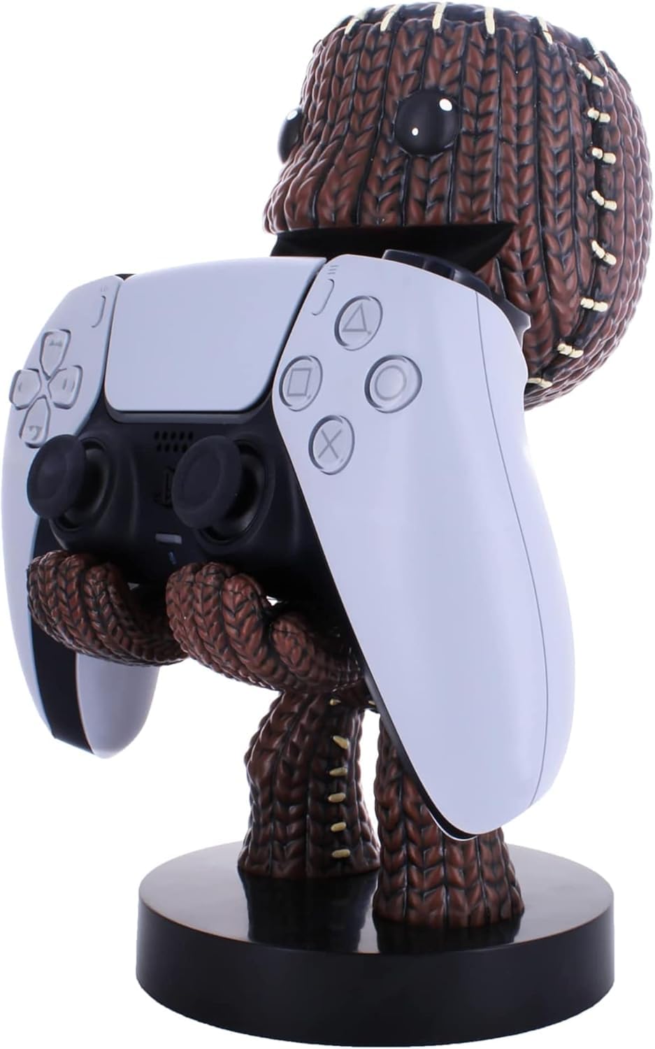 Exquisito Juego: Sackboy: A Big Adventure - Sackboy - Soporte Original para teléfono móvil y Controlador de Juegos, Soporte de Dispositivo, Cable Guys, Figura con Licencia de Sony