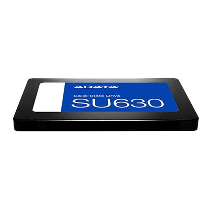 ADATA Unidad de Estado Sólido SSD SU630 480 GB 3D NAND , SATA III,QLC,2.5",520 MB/s de lectura y 450 MB/s de escritura