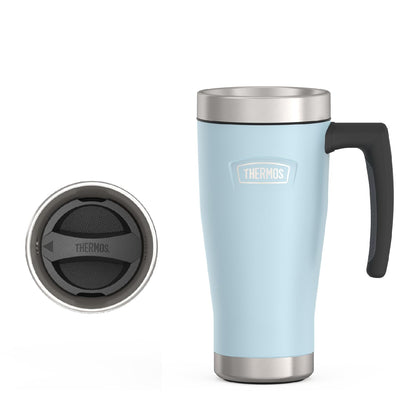 THERMOS ICON SERIES, taza de acero inoxidable, glaciar, 16 onzas