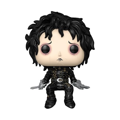 Funko Pop! Movies: Edward Scissorhands - Edward - (Sitting) | Collectable Vinyl Figure, Gift Idea, Official Merchandise, Toys for Kids & Adults, Movies Fans, Model Figure for Collectors