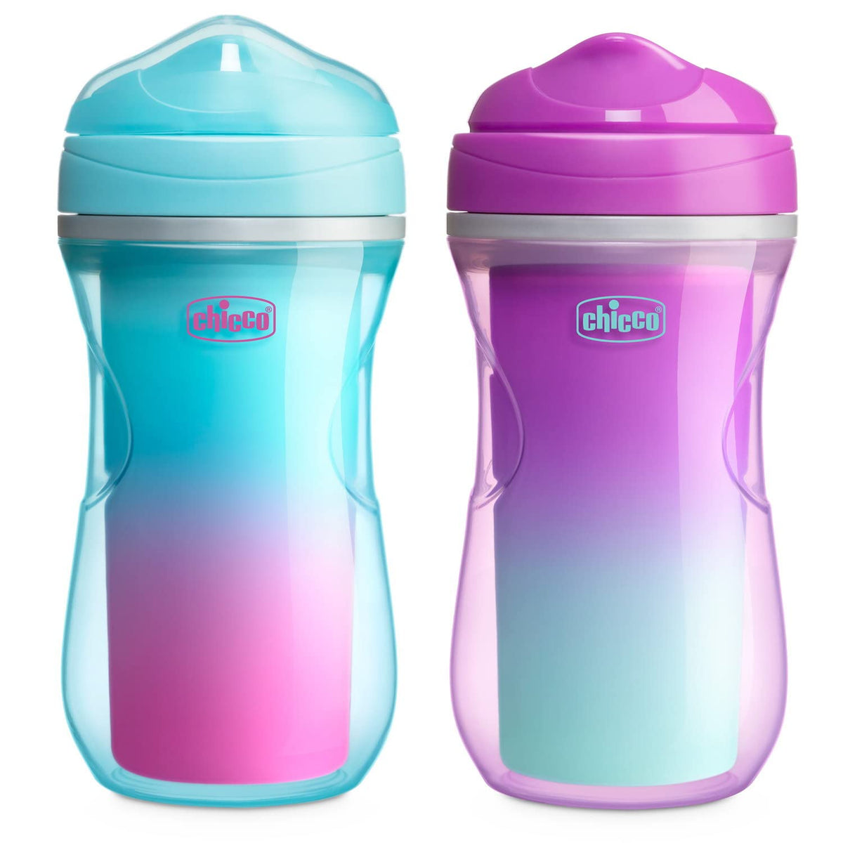CHICCO, Vaso Entrenador Active, 14m+, Color Rosa