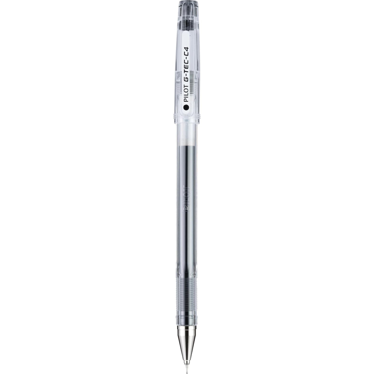 Pilot - Bolígrafos Giratorios De Gel G-Tec-C, Punta Ultrafina, Tinta Negra, Caja De Una Docena