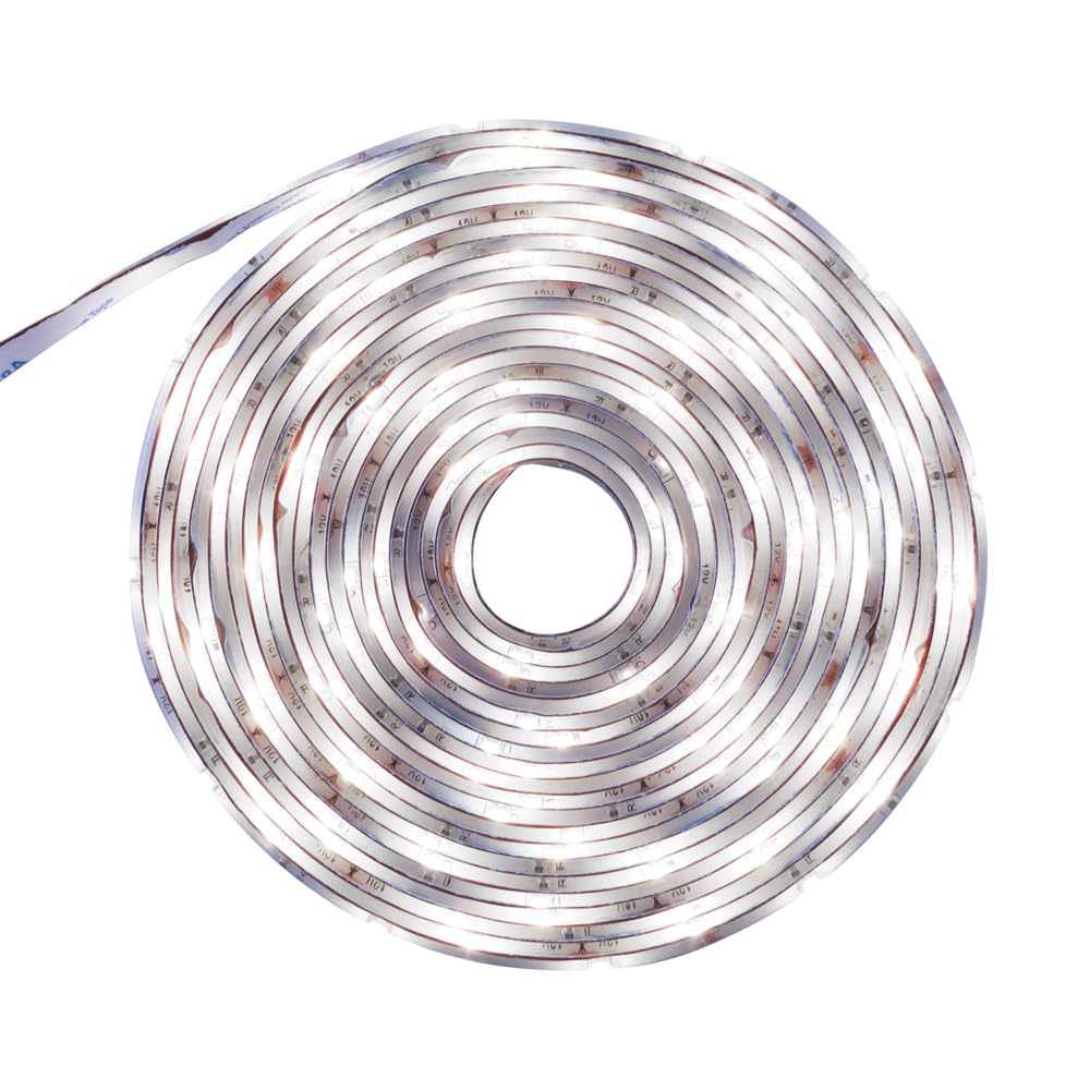 Tecnolite - Tira LED 5 Metros 12 W Luz Blanca Neutra, Interiores, Plug and Play, No atenuable, Recortable