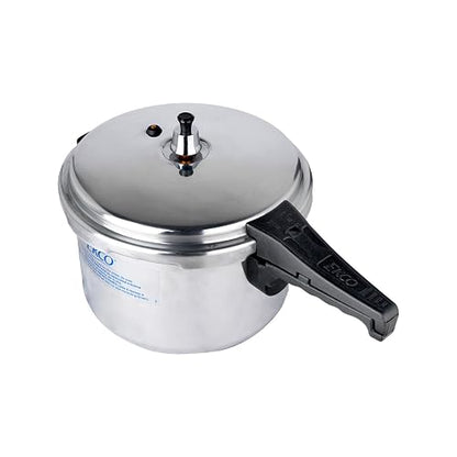 Ekco | Olla Express de 6 Litros One Aluminio con 6 Sistemas de Seguridad | Cuerpo y tapa de aluminio, Cocción rápida, Mangos de baquelita, Cierre hermético, Certificado NOM