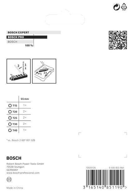 Bosch 8 puntas PRO Torx Impact 55mm