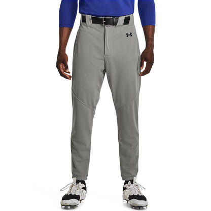 Under Armour Pantalón de Béisbol Utilitario para Hombre - G - (075) Gris Béisbol - Negro