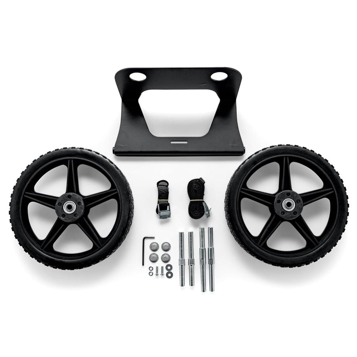 Camco 51798 - Kit de Carrito refrigerador, Incluye Correas duraderas y Ruedas de 12 Pulgadas, Color Blanco