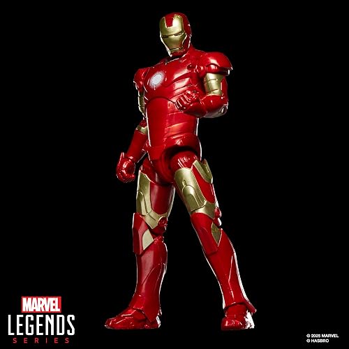Avengers Marvel Legends Serie Mark III Iron Man Figura de Acción Articulada