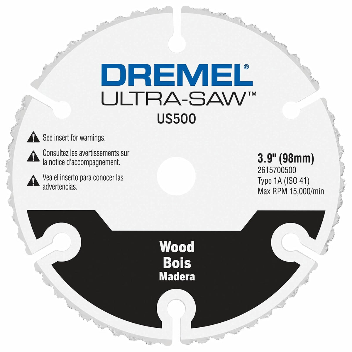 Dremel Ultra-Saw Disco de Corte 3.5" para Azulejo y Madera - Rueda de corte de madera