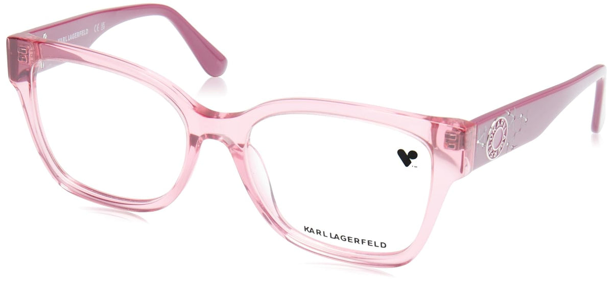 GAFAS KARL LAGERFELD - KL6111R C: STRAWBERRY/EYE SIZE: 54 BRIDGE: 17 HORIZONTAL MEASUREMENT: 54 VERTICAL MEASUREMENT: 43,7