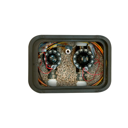 Hunter PGV - Válvula de riego de 1½ pulgadas con control de flujo, diseño combinado de ángulo de globo, cuerpo de plástico resistente, entrada y salida roscada hembra, 20-150 PSI, válvula de riego