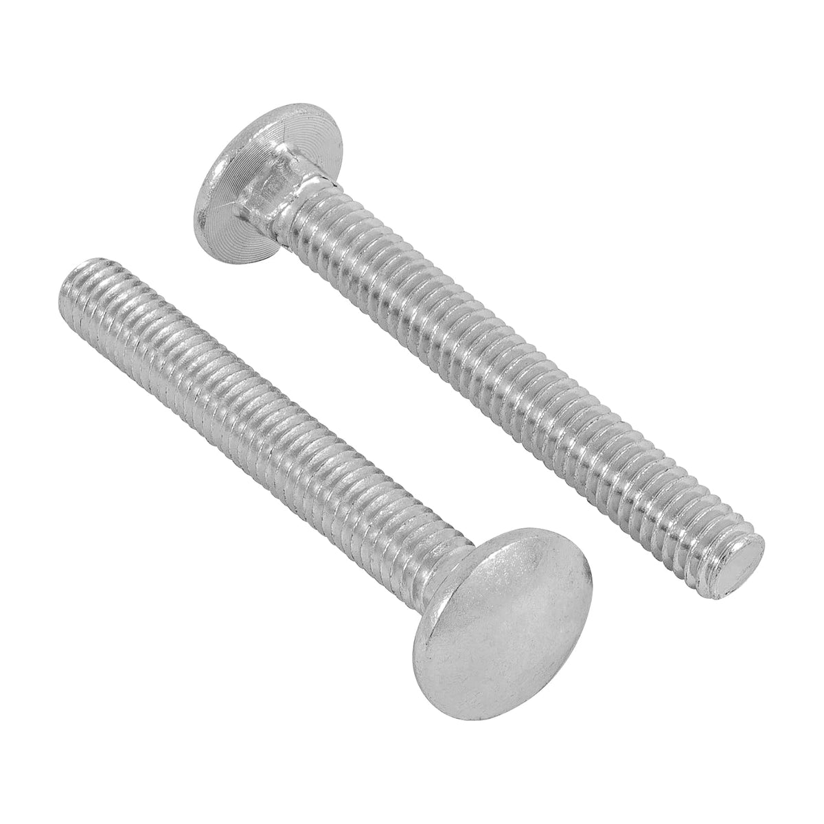 Fiero Tornillo de Carruaje Acabado Galvanizado Bolsa con 60 Piezas - 5 - 16"x2 1 - 2"