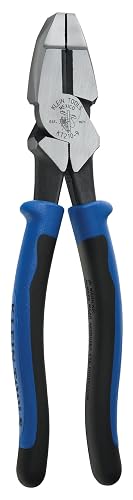 KLEIN TOOLS KT210-8 | Pinza De Electricista | 8" | Alta Palanca | Pinzas electricista de 8" con alta palanca para cortes limpios, agarre firme y mayor control con menos esfuerzo.