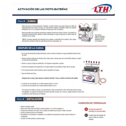 MOTOBATERIA LTH - 12N5-3B