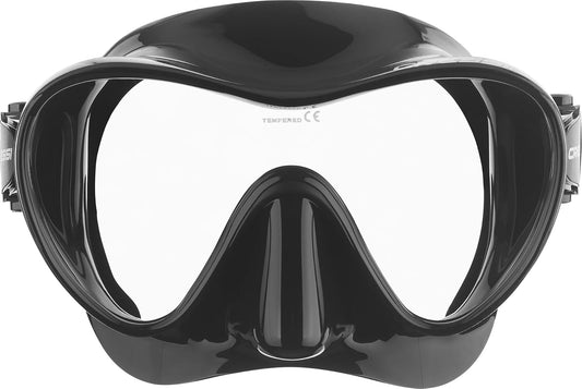 Cressi F1, máscara de Buceo sin Marco, Falda de Silicona con Sello Perfecto, diseñada en Italia por Cressi