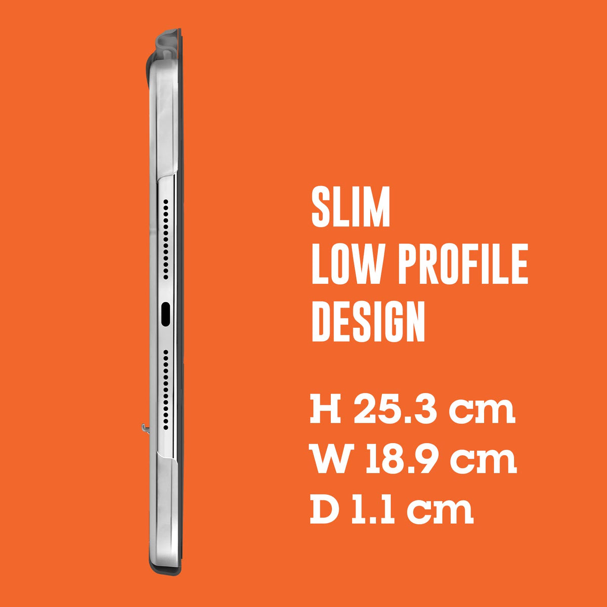STM Studio Funda Folio Compatible con iPad 10.2" Gen 7/8/9, Protección contra Golpes, Cubierta Inteligente - Morado