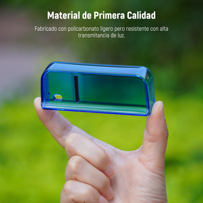 NEEWER - Juego de filtros de Lente Compatible con cámara Polaroid Go, Paquete de 3 Accesorios de Filtro de Gel de Color a presión (Rojo, Azul, Naranja) para fotografía Creativa, FL-B18
