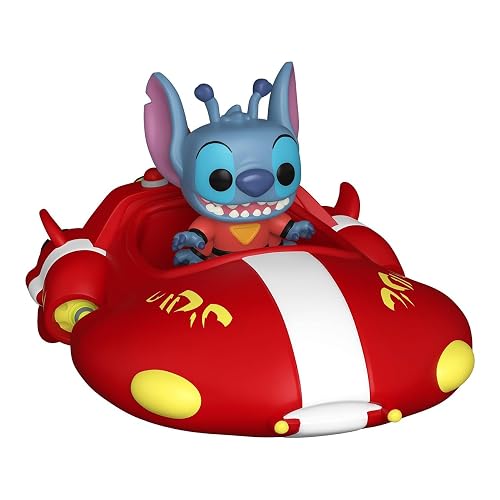 Funko Bitty Pop! Ride: Disney Lilo & Stitch - Stitch with The Red One | Mercancía Oficial de Cartoon/Animation - Juguete Coleccionable - Idea de Regalo de Cumpleaños para Fans y Coleccionistas