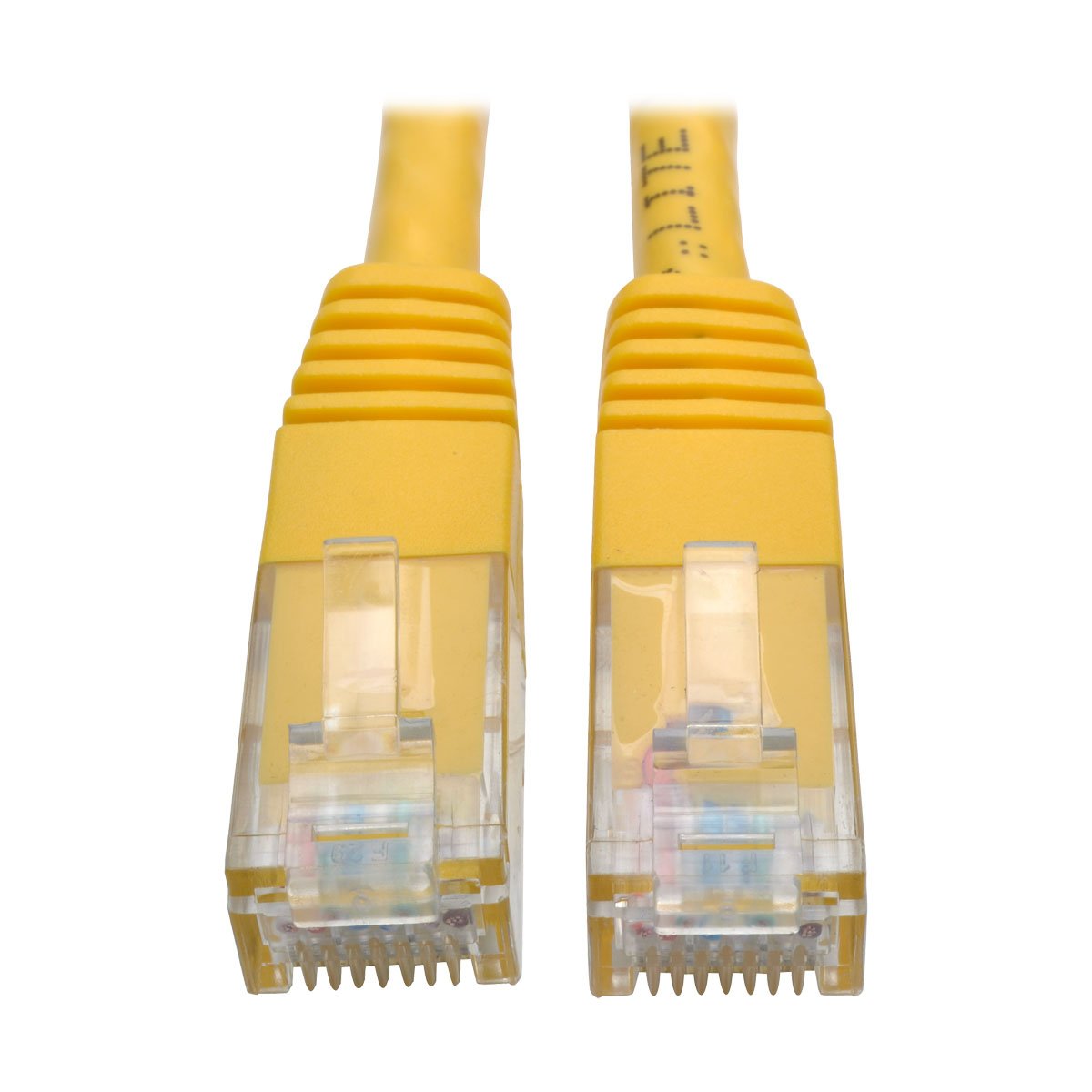 Tripp Lite Cable de Red Cat6 Moldeado RJ45 - 10.6 m - 35 ft - Amarillo