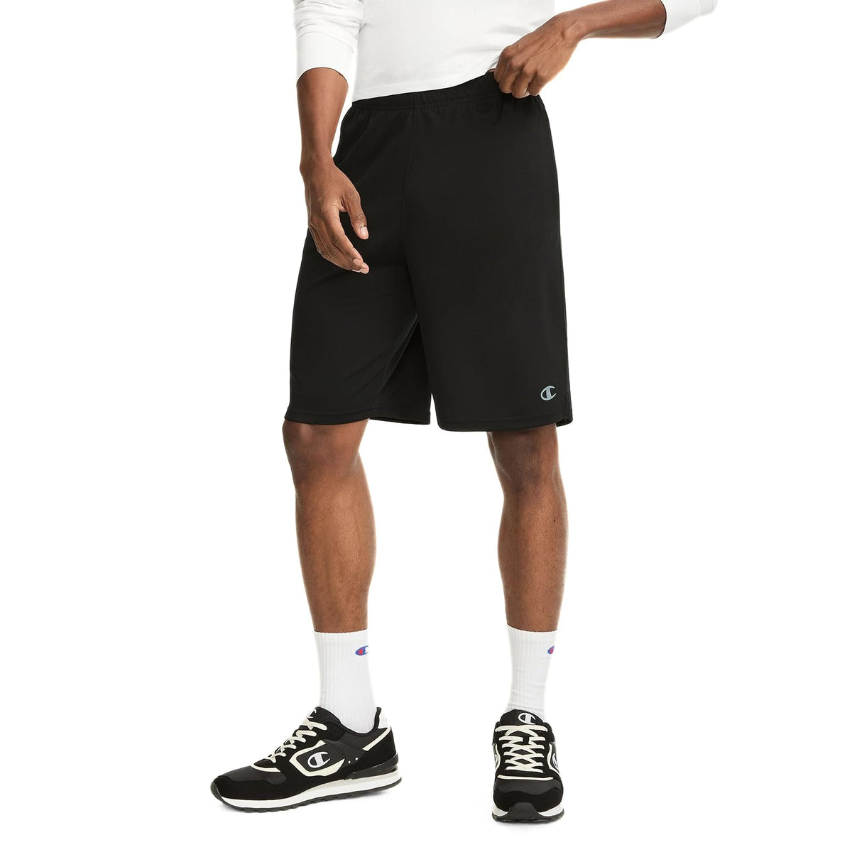Champion Pantalones Cortos Deportivos Que absorben la Humedad Pantalones Cortos para Hombre