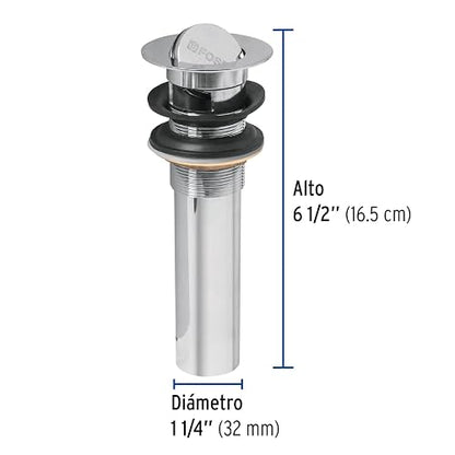 Foset CE-205, Contra para lavabo, tipo moneda