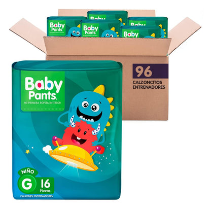 Baby Pants Calzón Entrenador Niño Talla Grande 96 Pañales de Entrenamiento