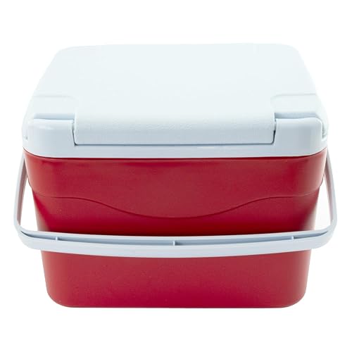Guateplast - Hielera Portátil de 16 litros (17 QT) | Capacidad 22 para Latas | Cooler | Enfriador Resistente y Liviano | Hielo