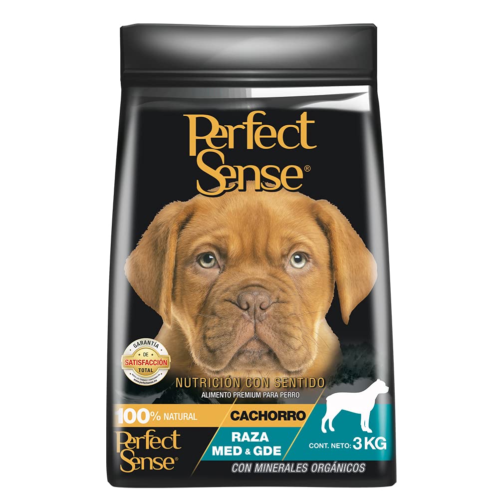 Perfect Sense Alimento Premium para Cachorro Razas Medianas y Grandes - 3 kg (Paquete de 1)