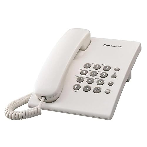 Panasonic KX-TS500MEW Teléfono alámbrico Blanco