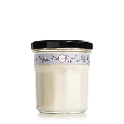 Vela de aromaterapia de soja de Mrs. Meyer, 35 horas de combustión, lavanda, 7.5 onzas