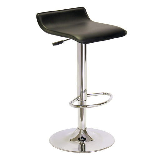 Winsome Spectrum ABS Airlift Swivel Stool, Faux Leather