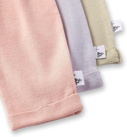 Burt's Bees Baby Knit Jogger Pants, Baby Sweatpants, 100% Organic Cotton Infant Bottoms Pantalones bebés Unisex