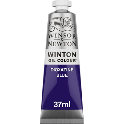 Winsor & Newton Winton Pintura al Óleo, Tubo de 37 ml, Dark Verdigris y Más Colores - Dioxazine Blue