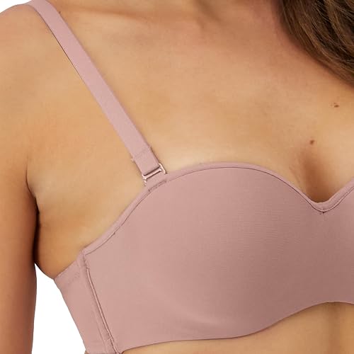 Hanes Hanes Ropa Interior Mujer Bra Strapless Copas Preformadas con Push Up Ligero Brassiere Sujetador Mujer
