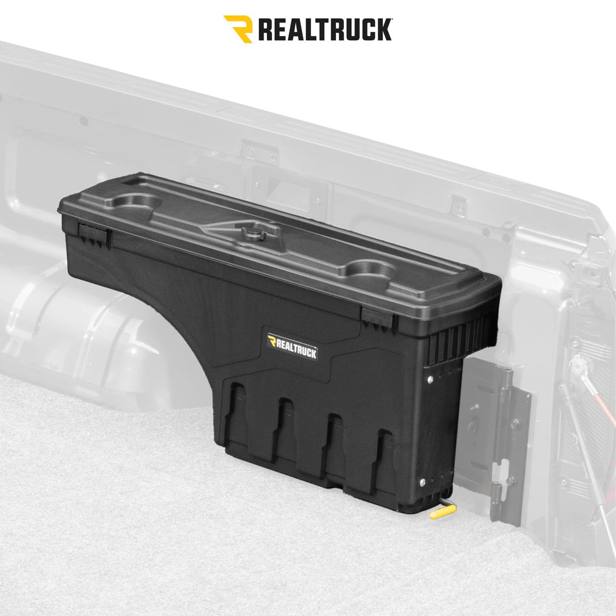 UnderCover SC101D - Caja de almacenamiento para cama de camión (compatible con Chevy/GMC Silverado/Sierra 1500-3500 de 1999 a 2007, color negro