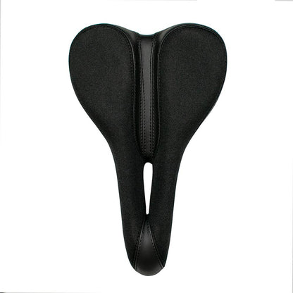 Planet Bike, sillín para Bicicleta clásico y Confortable con Sistema de Alivio anatómico, para Varones (Plateado/Negro)