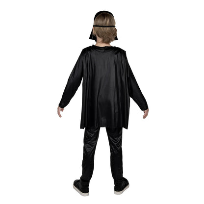 Star Wars - Disfraz de Darth Vader para niños, disfraz de Halloween para niños, con licencia oficial M